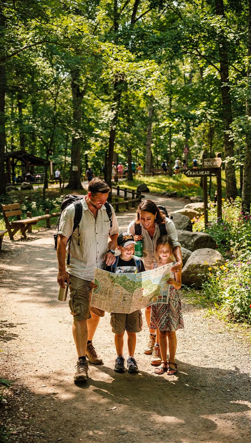 Дети, играющие на пляже, наслаждаясь семейным отдыхом.